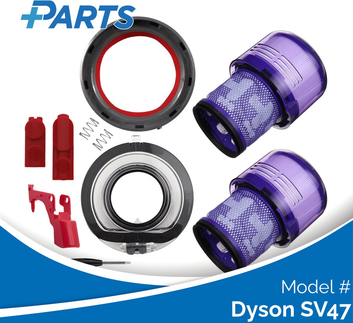 Dyson SV47 Onderhoudsset (Plus.Parts® alternatief voor 970013-02)