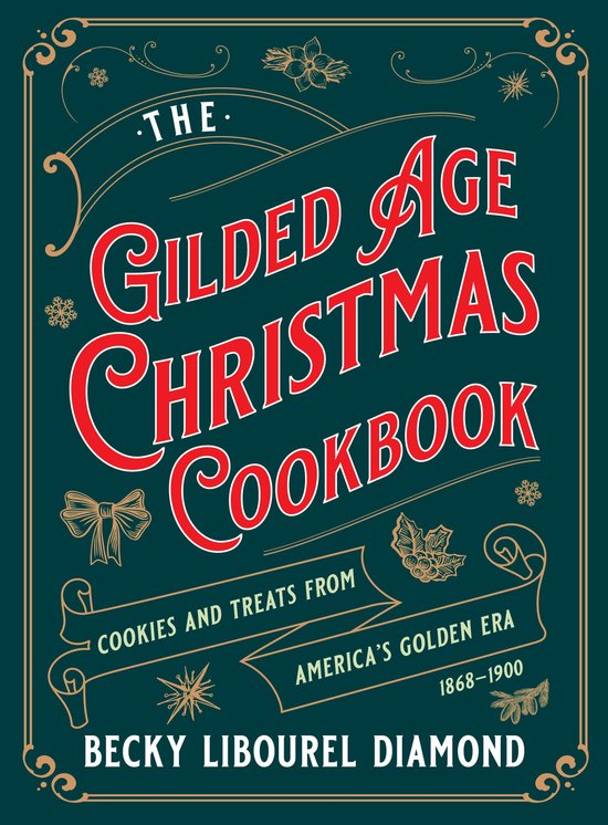 Gilded Age Christmas Cookbook - cover