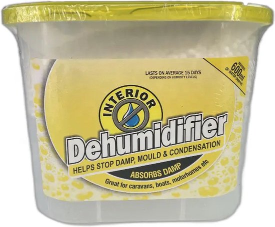 DIVCHI Set van 10 x 500 ml Interieur Luchtontvochtigers - voor Stop Vocht, Schimmel, Schimmel, Condensatie Vochtabsorberende Remover in Thuis Keuken Garage Slaapkamer Caravan Kantoor Garage Badkamer
