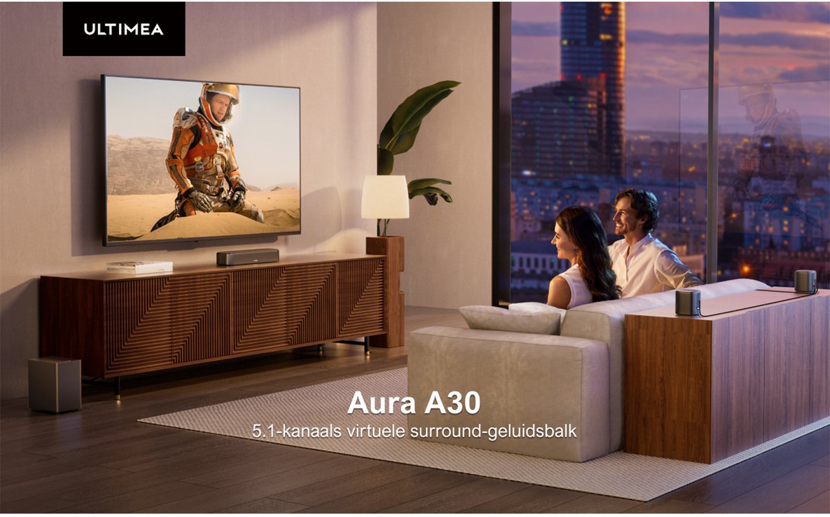 Afbeelding 2 van ULTIMEA 5.1-kanaals - Soundbar - Subwoofer
