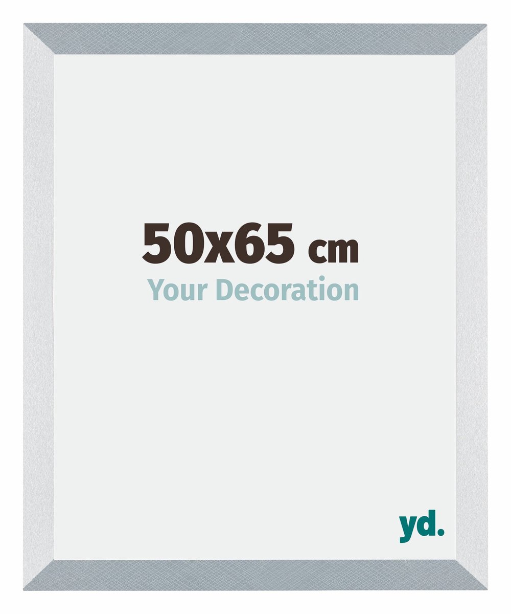 yd. Your Decoration - Fotolijst 50x65 cm - MDF - Aluminium Geborsteld - Mura