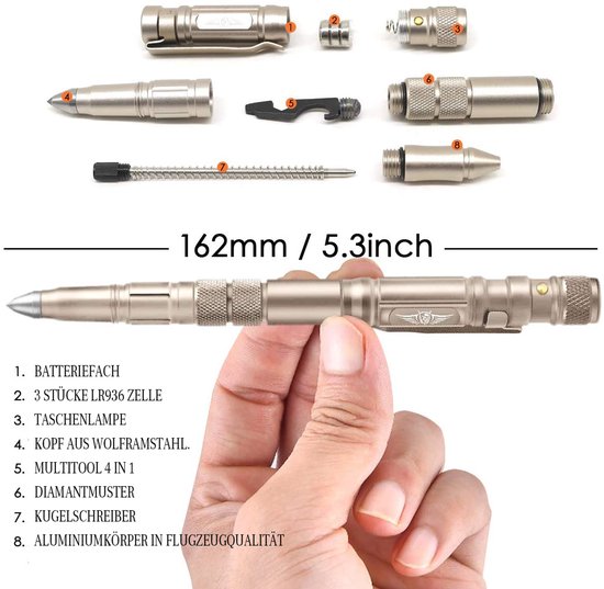 LED-styluspen - Cadeaus voor mannen - Cadeaus voor papa/opa, gadgets voor mannen/tieners - Vaderdagcadeaus - Cadeaus voor mannen — afbeelding 3