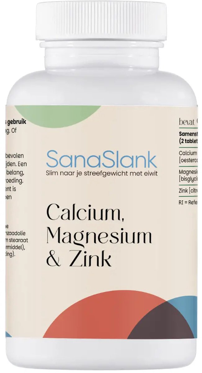 SanaSlank Calcium, Magnesium & Zink - 90 Tabletten