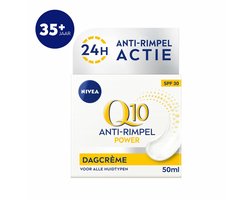 NIVEA Q10 Dagcrème Anti-Rimpel Power SPF 30 - 2 x 50 ml - Voordeelverpakking