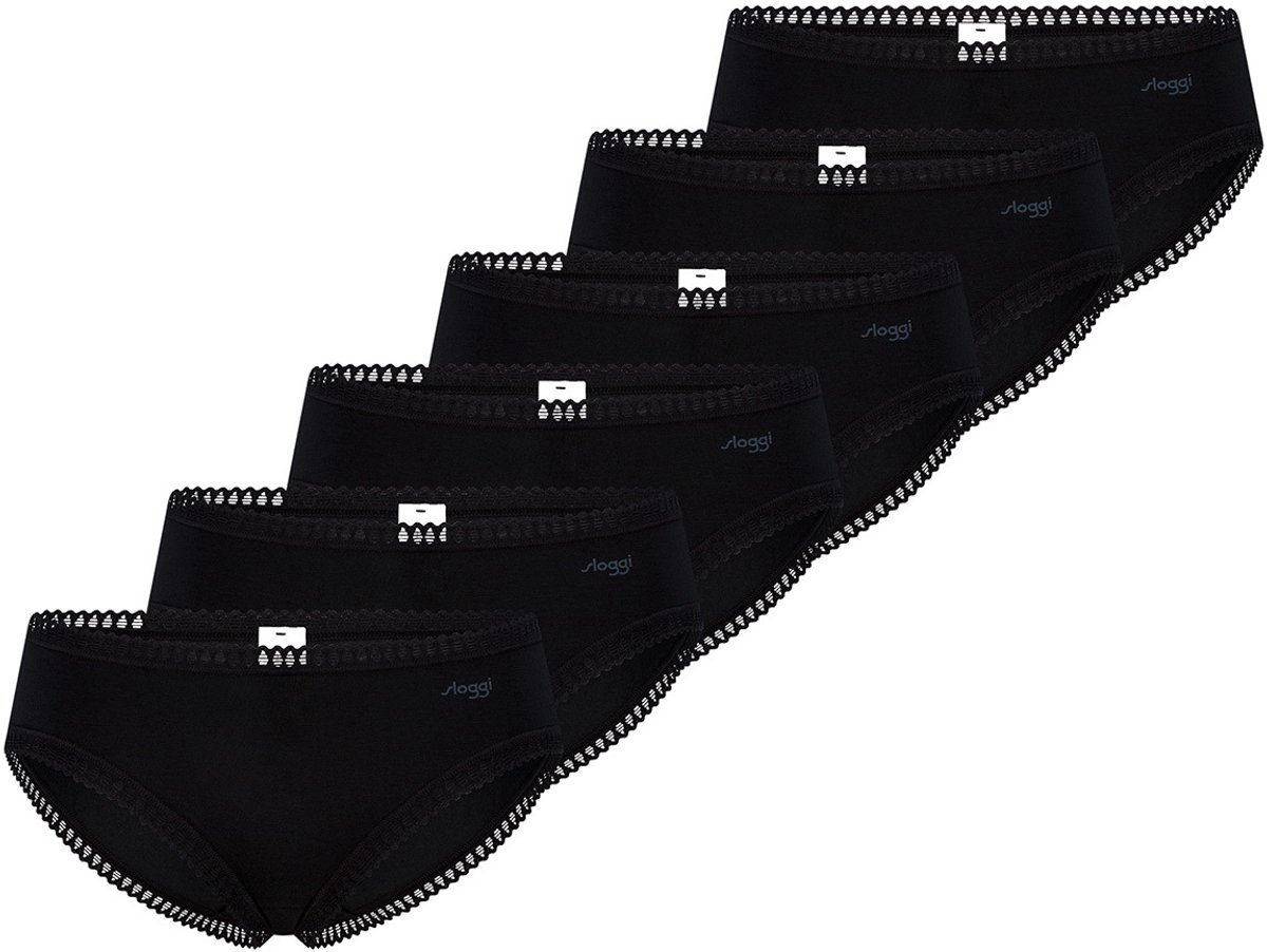 sloggi Dames hipster slip 6 pack GO Crush