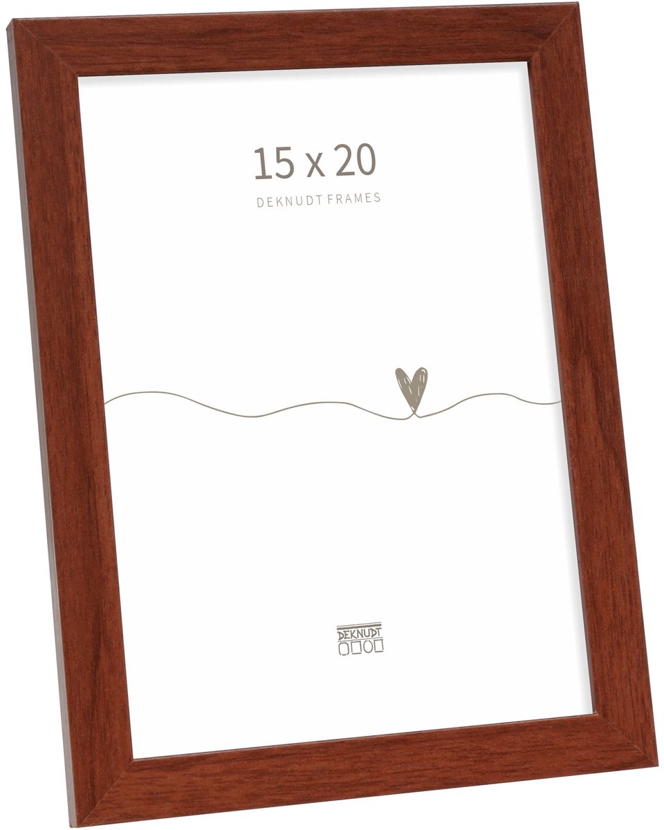 Album - album photo Deknudt frames - 877261 - S223K1 Cadre Photo Basic avec Passepartout Bois