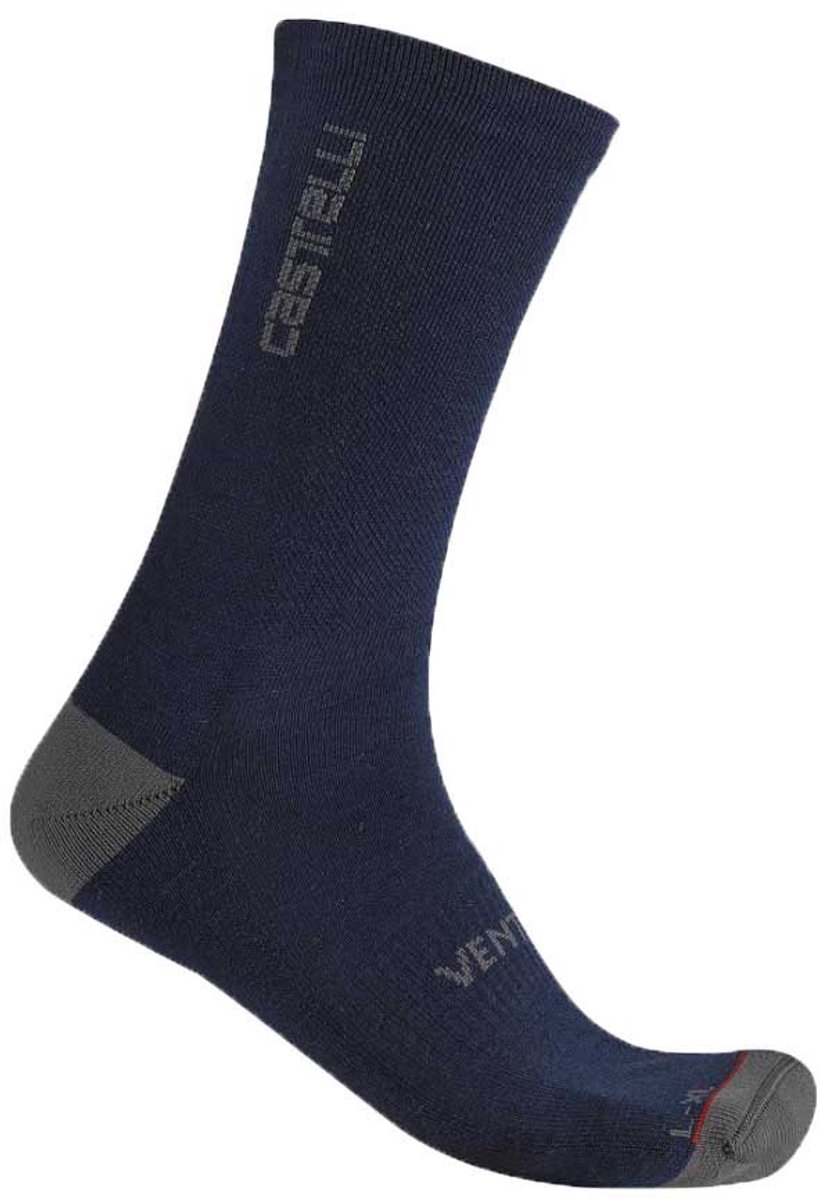 Castelli Venti Soft Merino Sokken Blauw EU 35-39 Man
