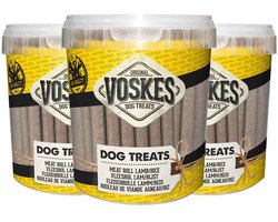 3x Voskes Emmer Vleesrol Lam - Rijst 600 gr