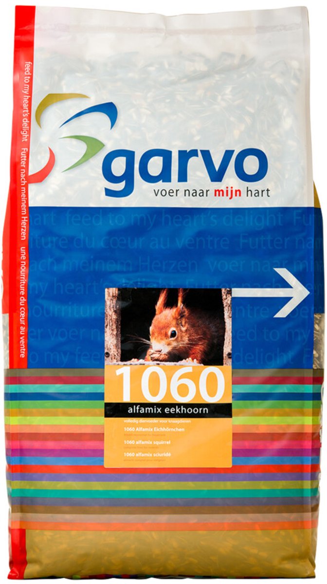 Garvo - Alfamix Eekhoorn - Eekhoornvoer 11kg
