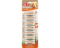 6x 8in1 Delights Bones Strong Kip XS 7 stuks