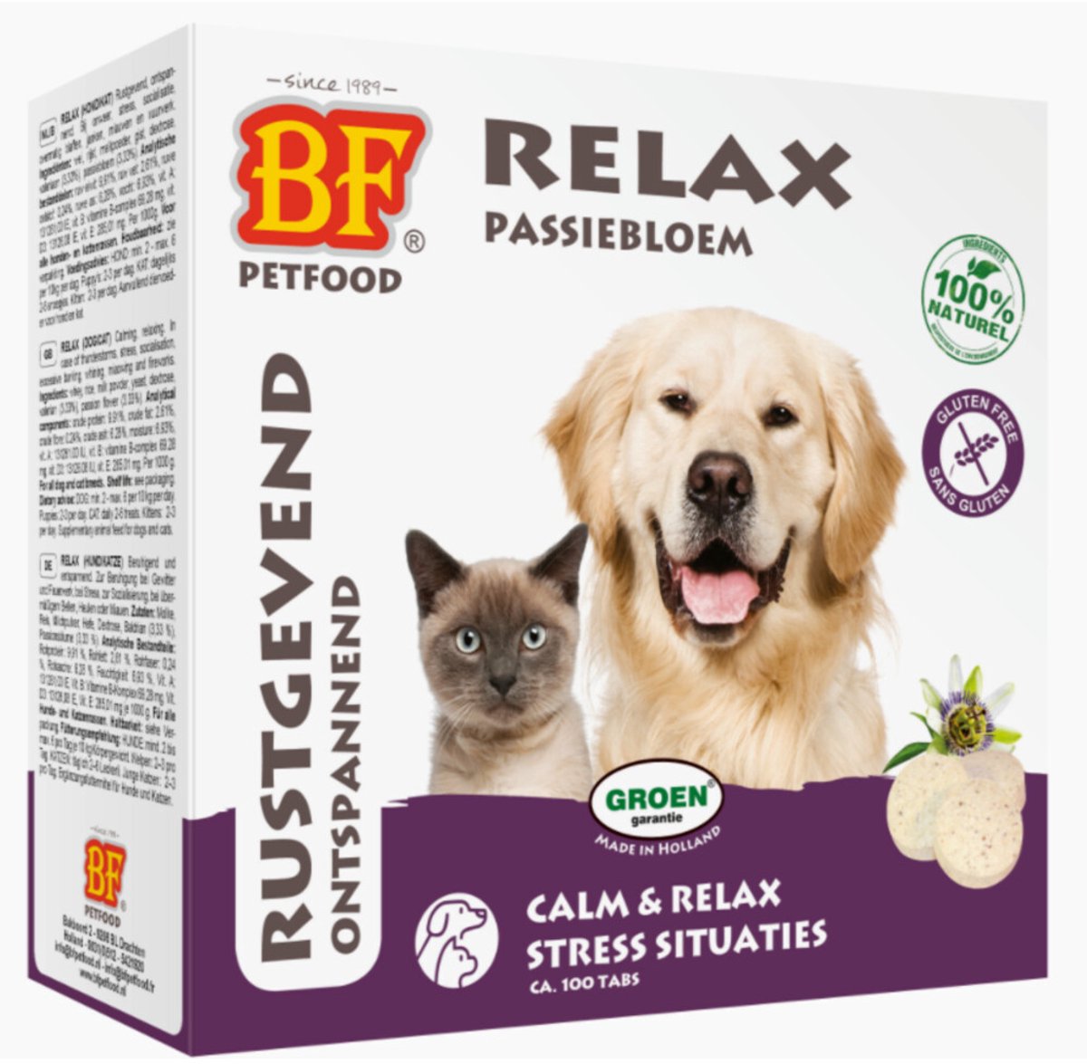 BF Petfood Relax Rustgevende Snoepjes - 16 x 100 stuks - Voordeelverpakking