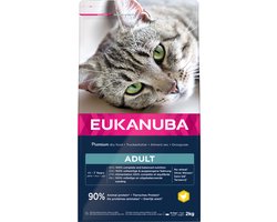 4x Eukanuba Kattenvoer Droog Adult Top Condition Kip - Lever 2 kg