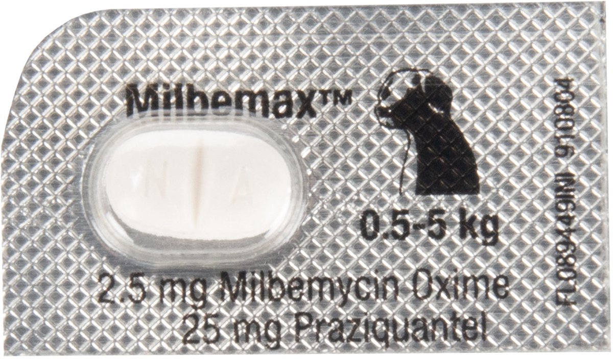 Milbemax - grote hond - 20 tabletten