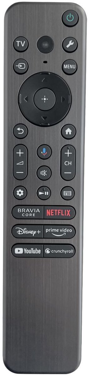 Afstandsbediening voor Sony RMF-TX910U / RMF-TX920U - Met microfoon functie - TV afstandsbediening