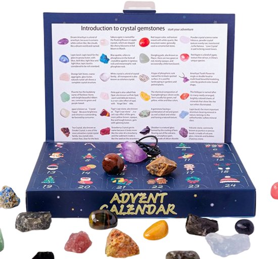 Adventskalender 2025 - 24-daagse kerstaftelkalender - Met een schattige