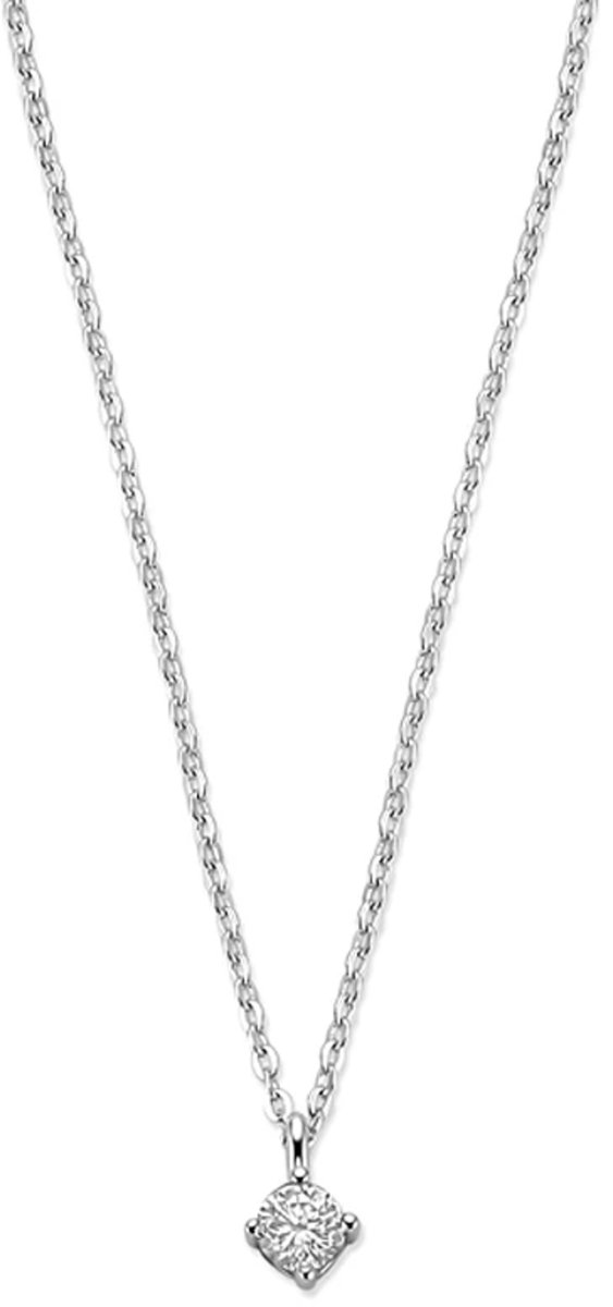 Collier zirkonia 42 + 3 cm