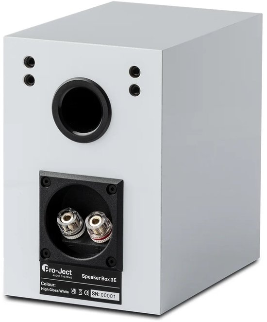 Pro-Ject Speaker Box 3E Boekenplank Speakers - Krachtig Geluid - Compact Ontwerp - Natuurlijke Klank - Wit van Pro-Ject — afbeelding 4