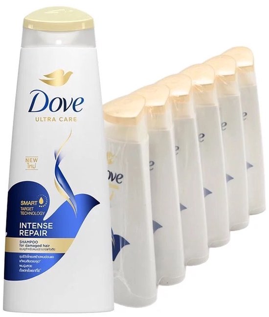 Dove - Shampoo - Intensive Repair - Herstellend en voedend - 6x250 ml
