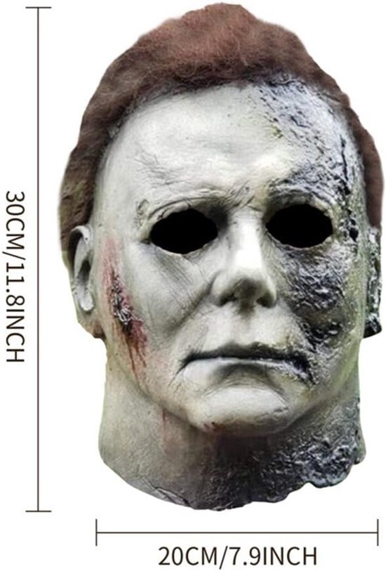 Michael Myers Maske – Gruselige Horror Vollkopfmaske aus Latex, Ideal ... Michael Myers Maske – Gruselige Horror Vollkopfmaske aus Latex, Ideal ...