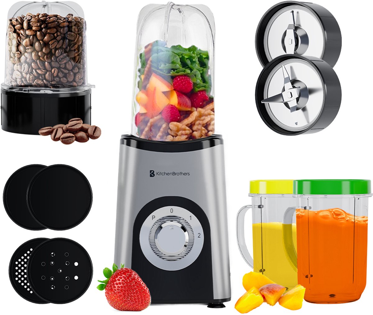 KitchenBrothers Smoothie Blender