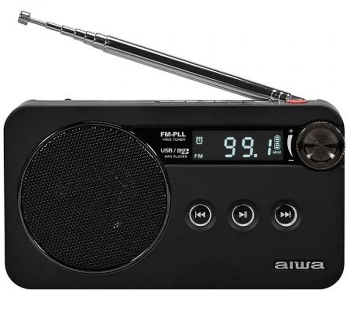 Radio met cd- en mp3-speler Aiwa RS-77PLLBK