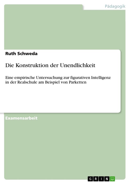 Die Konstruktion der Unendlichkeit - cover