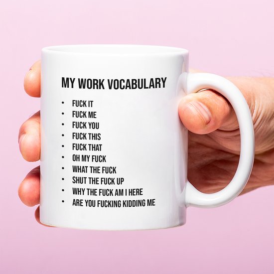 Ditverzinjeniet.nl Mok My Work Vocabulary