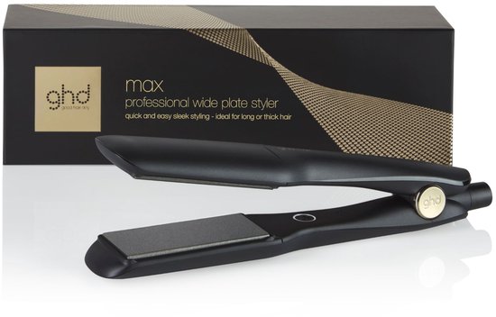 ghd - Max - Stijltang - Brede Platen - Zwart - ghd - €205,00