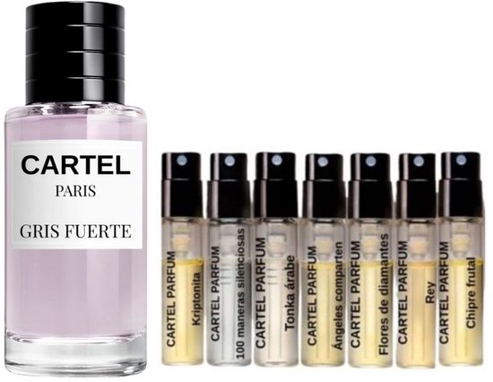 Gris Fuerte 50 ML EDP Cartel Paris & 7x Cartel Paris EDP 2ML
