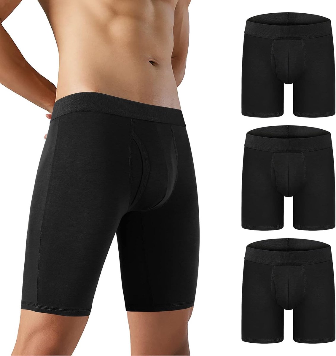 Heren Boxershorts Multipack - Katoenen Ondergoed voor Mannen (M, L, XL, XXL)