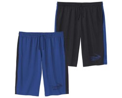 ATLAS FOR MEN - 2-pack sportieve bermuda’s - Heren - Verkrijgbaar in grote maten - M