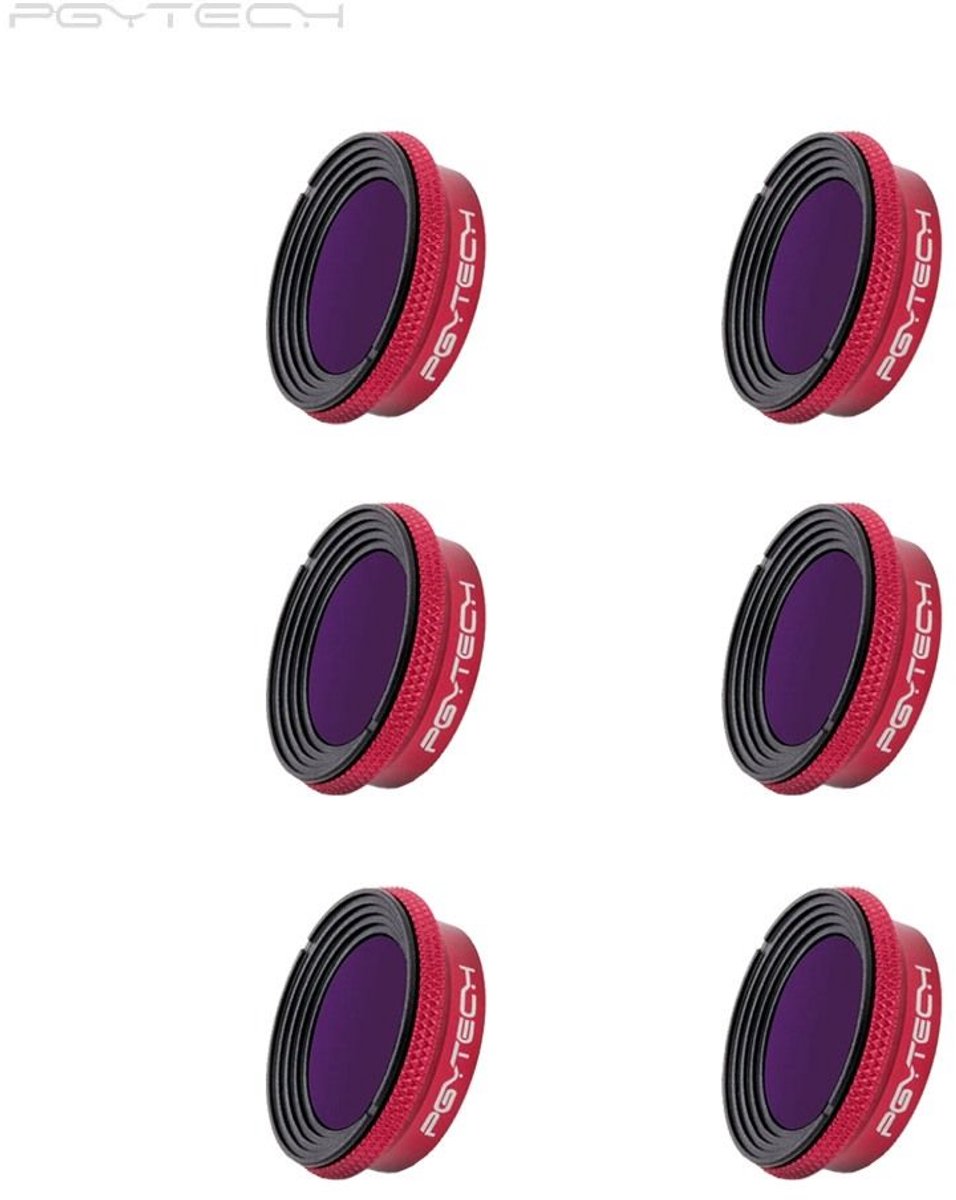 PGYTECH PRO Filters (6-pack) voor DJI Mavic Air
