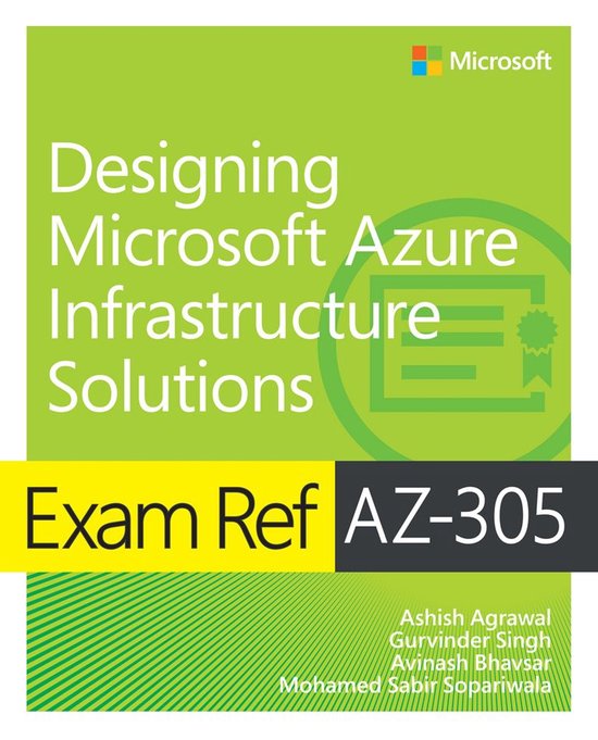 Exam Ref - Exam Ref AZ-305 Designing Microsoft Azure Infrast ... - cover