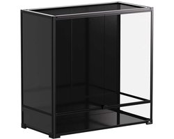 Terra Della Knockdown terrarium 90 x 45 x 90CM voor reptielen, amfibieën en insecten