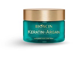 Bioxcin Keratin & Argan Herstellend Haarmasker 225 ml – Intensieve Haarverzorging – haarmasker - haarverzorging - bio Keratine