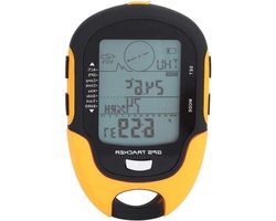 Allecto plus - Digitale barometer voor buitenactiviteiten - Hoogtemeter en GPS-navigatie - Kampeeruitrusting met hoogtemeter - Hiking en bergklimmen gear