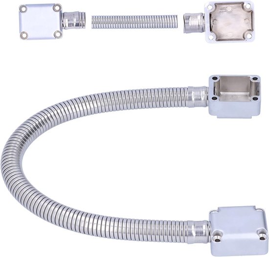 1 Meter Roestvrij Staal Metalen Draad Kabel Slang Buis Flexibele Zachte Buis Mouw Bescherming Vervangende Accessoires, For Home Improvement Metalen Buis Schroefdraad Slang (Size : Inner Diameter 6MM