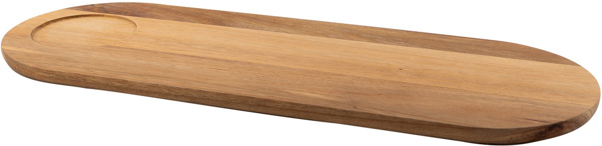 Point-Virgule Sharing ovale serveerplank uit acacia 50x18x2