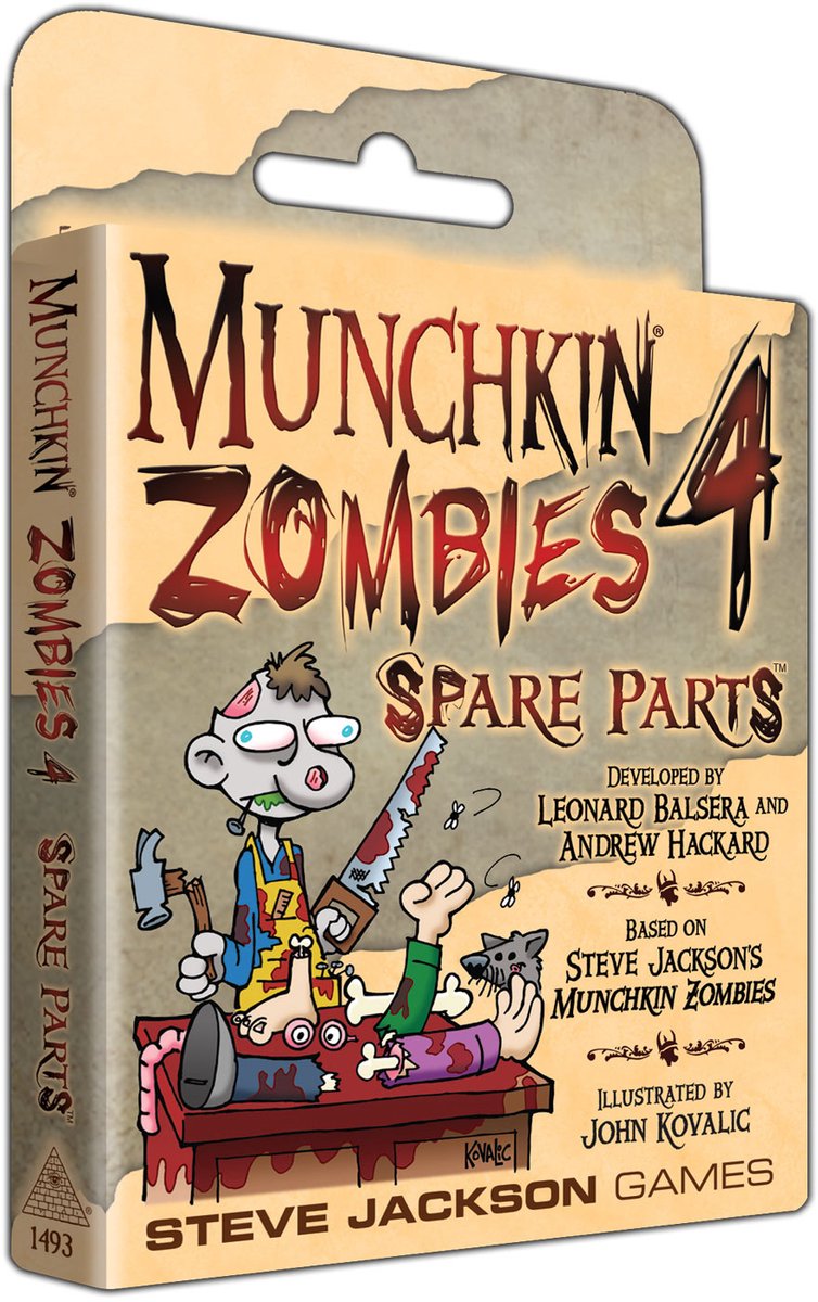 Munchkin Zombies 4 Spare Parts