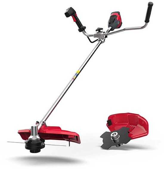 Bosmaaier 48V CRAMER 48TB10, U-stuur, 1 kW, 40 cm maaibreedte, tap & go 2-draadsmaaikop, 4,5 kg