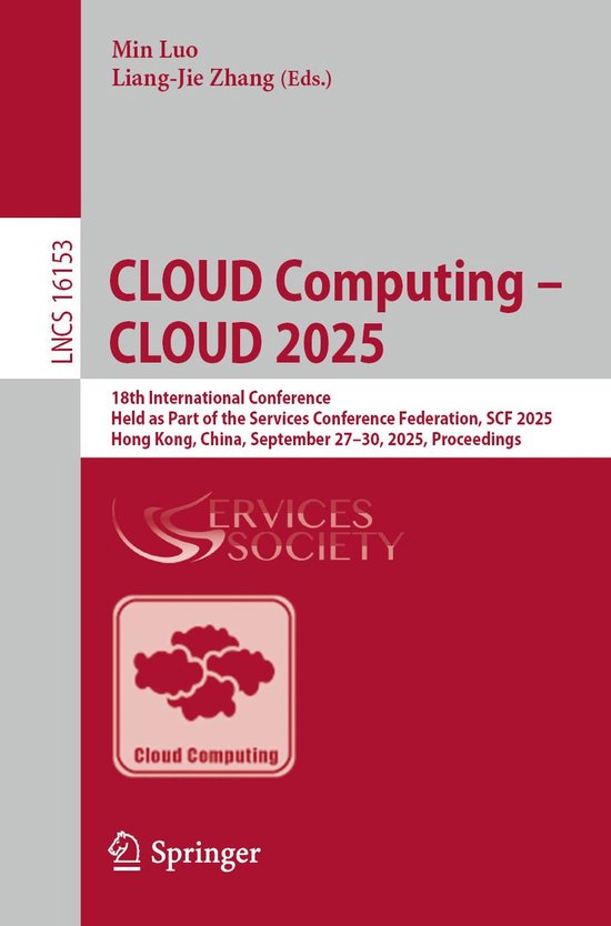 Springer Nature Proceedings Computer Science - CLOUD Computi ... - cover