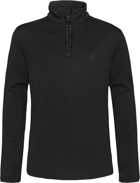 Protest Rewillowy 1/4 Zip Pully Kinderen True Black 152