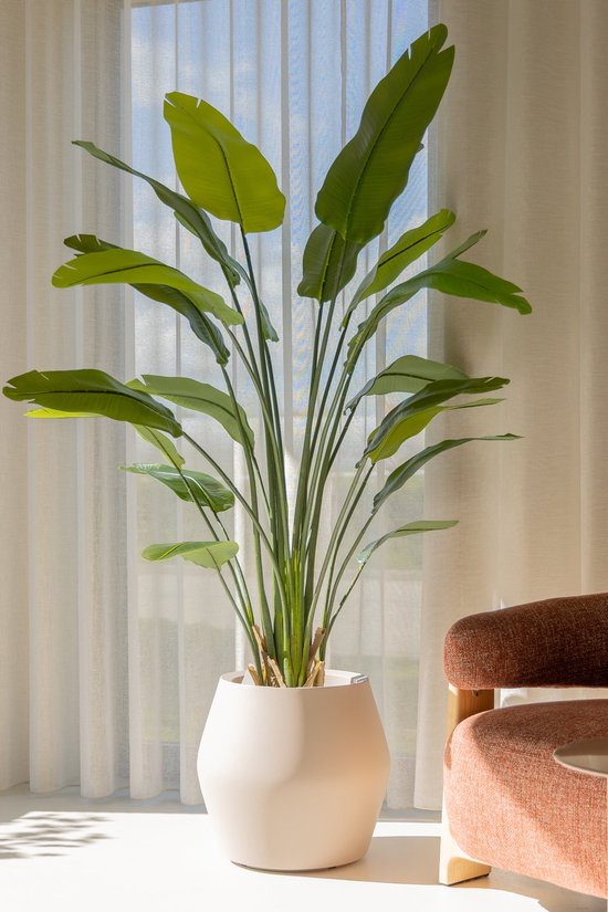 PrettyPlants Strelitzia kunstplant - Nicolai kunstplant voor binnen - 180 cm  | bol