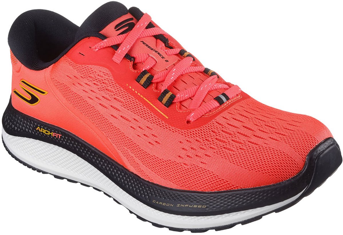 Skechers Go Run Persistence 2 Red Textile / Black Trim