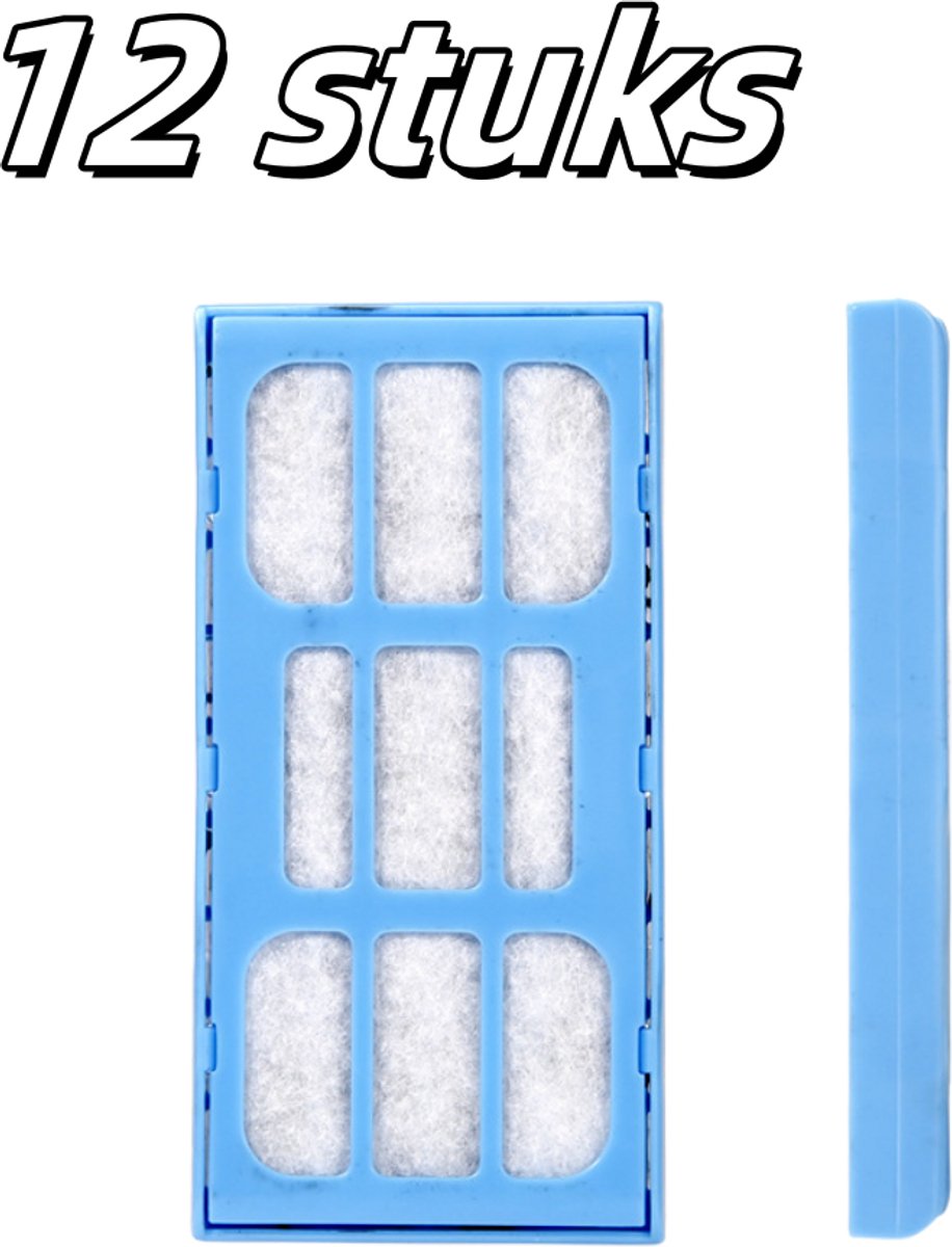 12 stuks in een set – Filter voor huisdierdrinkwaterfontein – Vervangingsfilterkatoen voor waterfilter – Bacteriën verwijderen – Onzuiverheden verwijderen