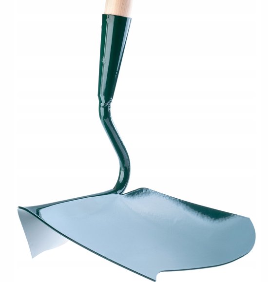KADAX Huizenploeg van staal, cultivator met houten steel, handploeg, ploegschar, aardappelhocker, tuingereedschap voor het verzamelen van aardappelen en groenten, tuingereedschap (groot) van Merkloos	 — afbeelding 2