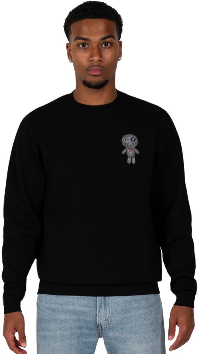 Wrong Friends Kiowa Sweater – Heren Trui - Regular Fit – Voodoo Backprint