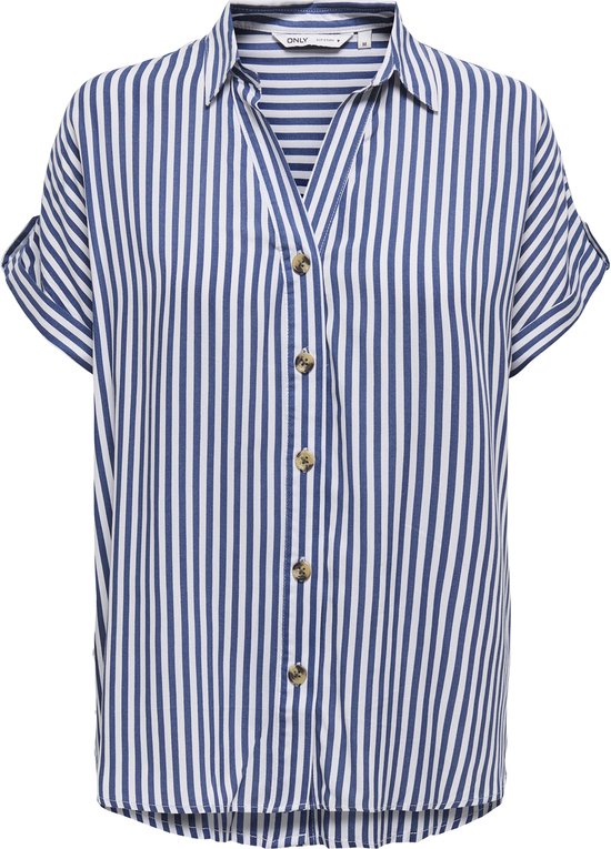 ONLY - ONLYASMIN SHIRT S/ S WVN NOOS - Femme - Chemisiers