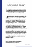 Cover van "Ontluikend Talent", een biografie van Yves Saint Laurent, met tekst.