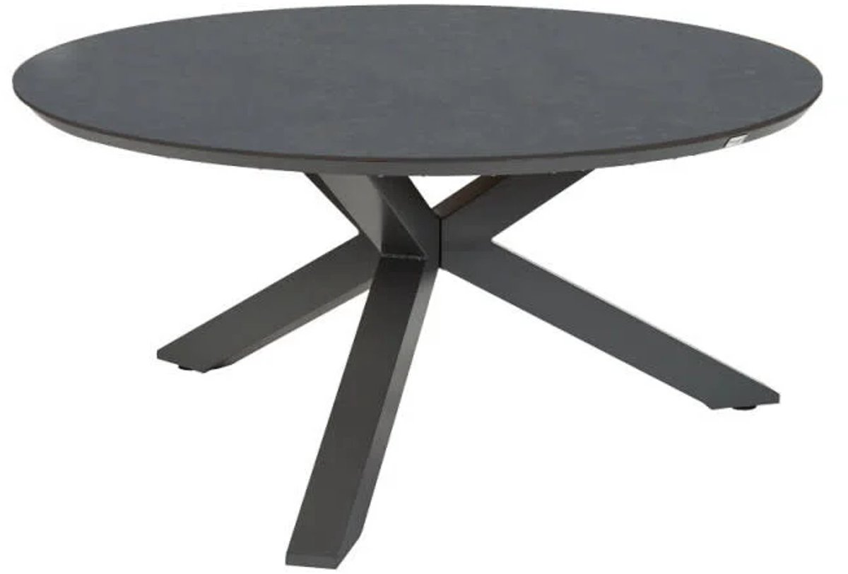 Tierra Outdoor Orbital Dining Table 120cm - Round Grey